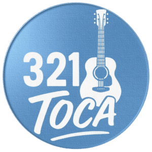 Logo de 321 Toca, escuela de guitarra a domicilio y online
